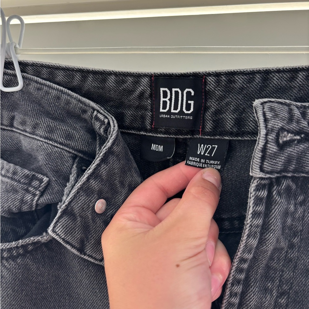 BDG Black Straight Leg Jeans